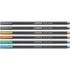 Papírenské zboží - Premium-Faser-Metallic-Marker STABILO Pen 68 metallic – 6er-Set in der Dose