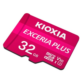 Papírenské zboží - Kioxia Paměťová karta Exceria Plus (M303), 32GB, microSDHC, LMPL1M032GG2, UHS-I U3 (Class