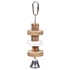 Papírenské zboží - Natural Living-Holzräder, Lavastein für Vögel 16cm