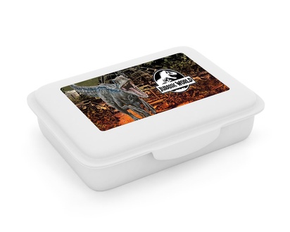 Papírenské zboží - Box na svačinu s přihrádkou Jurassic World