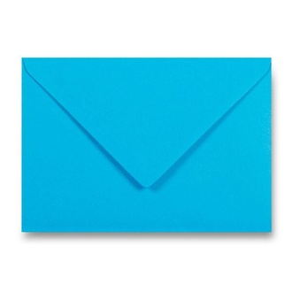 Papírenské zboží - Barevná obálka Clairefontaine modrá, C5 [20 KS]