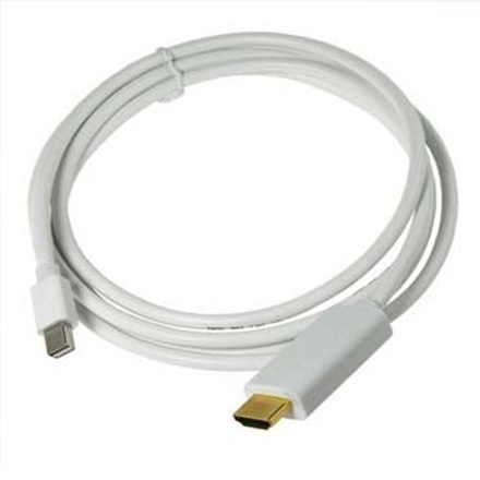 Papírenské zboží - Kabel DisplayPort (mini) M- HDMI M, 2m, černá