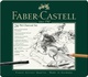 Papírenské zboží - Faber-Castell Pitt Monochrome Charcoal Blechdose, 24-tlg