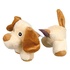 Papírenské zboží - Plüschhund/Elefant mit Baumwollkordel 17cm
