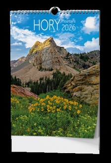 Papírenské zboží - Nástěnný kalendář - Hory - A3