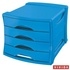 Papírenské zboží - Schubladenbox Esselte Europost VIVIDA, VIVIDA Blue