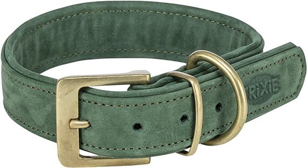 Papírenské zboží - Obojek PURE kožený, šalvějováXS-S: 27-34 cm/ 25 mm