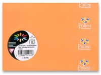 Papírenské zboží - Obálka Clairefontaine, C6, oranžová, 20 ks