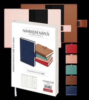 Papírenské zboží - Týdenní diář - Oskar - A5 - náhradní náplň