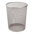 Papírenské zboží - Draht-Abfalleimer, silber, 18 l