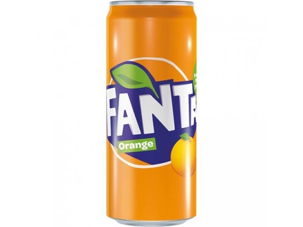 Papírenské zboží - Fanta Pomeranč 330ml plech
