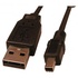 Papírenské zboží - USB-Kabel (2.0), USB A M- 4 pin M, 1.8m, schwarz