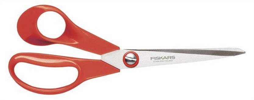 Papírenské zboží - Nůžky, 21 cm, pro leváky, FISKARS "Classic", oranžové