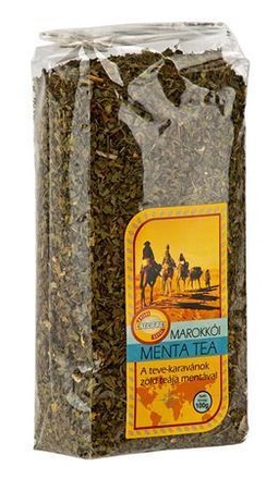 Papírenské zboží - Zelený čaj "Marocká máta" 100 g, CAFE FREI, mátový