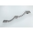 Papírenské zboží - Wandkletterleiter, 3 Plattformen, 150x30cm, graubraun