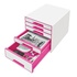 Papírenské zboží - Tischwürfel Leitz WOW, Metallic Pink