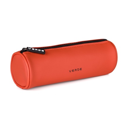 Papírenské zboží - Pouzdro etue PU kulatá VERDE cihlová