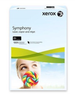 Papírenské zboží - Xerografický papír "Symphony", světle modrá, A4, 80g, XEROX