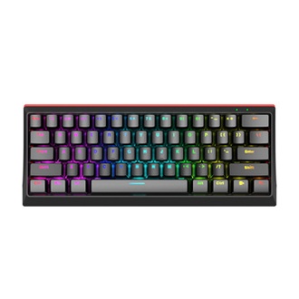 Papírenské zboží - Marvo KG962 EN - B, Klávesnice US, herní, mechanická typ drátová (USB), černá, podsvícená