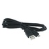 Papírenské zboží - USB Kabel (2.0), USB A M - microUSB M, 1.8m, schwarz, Logo, Blister