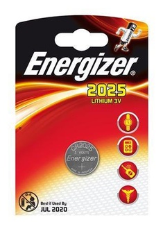 Papírenské zboží - Baterie knoflíková, CR2025, 1 ks v balení, ENERGIZER