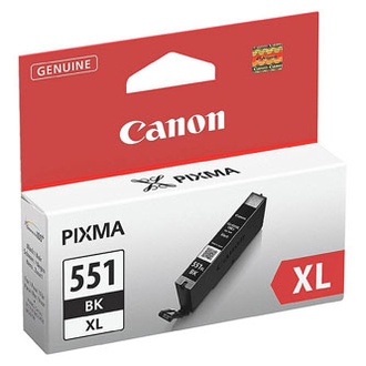 Papírenské zboží - Canon originální ink CLI551BK XL, black, 1130str., 11ml, 6443B001, high capacity, Canon P