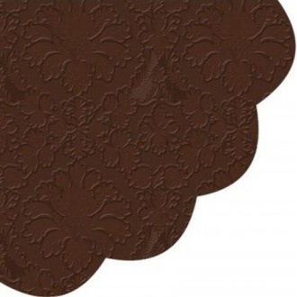 Papírenské zboží - Ubrousky PAW R 32 cm Inspiration Perforated Brown