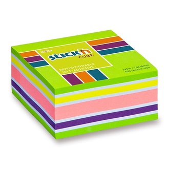 Papírenské zboží - Samolepicí bloček Hopax Stick’n Notes Neon zelený