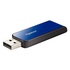 Papírenské zboží - Apacer USB flash disk, USB 2.0, 32GB, AH334, blau, AP32GAH334U-1, USB A, mit herausziehbarem Konnektro