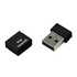 Papírenské zboží - Goodram USB flash disk, USB 2.0, 8GB, UPI2, schwarz, UPI2-0080K0R11, USB A, mit einer Kappe
