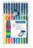 Papírenské zboží - Marker „Triplus Farbe 323“, 10 Farben, Set, 1 mm, STAEDTLER