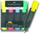 Papírenské zboží - Textmarker Faber-Castell 154804 Textliner 1548 Set mit 4 Farben