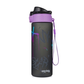 Papírenské zboží - Láhev OXY CLiCK 600 ml Graffiti girl