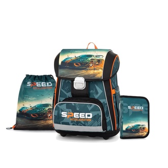 Papírenské zboží - Školní set 3ks PREMIUM auto
