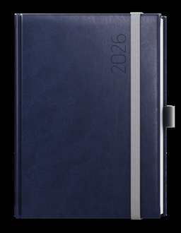 Papírenské zboží - Denní diář - David - Reno - A5 - modrá