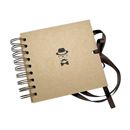 Papírenské zboží - Scrapbook Mini - 130x130 - Gentleman