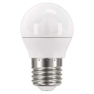 Papírenské zboží - LED žárovka EMOS Lighting E27, 230V, 5W, 470lm, 4000k, neutrální bilá, 30000h, Mini Globe
