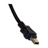 Papírenské zboží - USB Kabel (2.0), USB A M - miniUSB M, 1.8m, schwarz, Logo, Blister