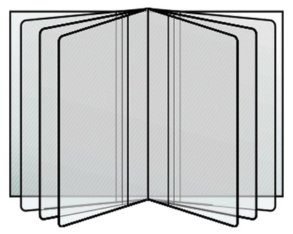 Papírenské zboží - Průhledný obal 80x115mm vložka do řidičáku 300/140mic. [10 ks]