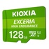 Papírenské zboží - Kioxia Paměťová karta Exceria High Endurance (M303E), 128GB, microSDXC, LMHE1G128GG2, UH