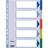 Papírenské zboží - Esselte Kunststoff-Farbtrenner, A4, Farbmix