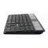 Papírenské zboží - Powerton SolarSlim, Solar Keyboard integrovaná, US, Multi-Device typ 2.4 GHz Dongle + Dual Bluetooth, schnurlos, schwarz