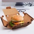 Papírenské zboží - Burgerbox (aus Mikrowellpappe) bedruckt 150 x 150 x 95 mm [100 St.]