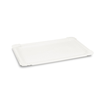 Papírenské zboží - Papírový tácek (FSC Mix) bílý 14 x 20,5 cm [10 ks]