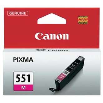 Papírenské zboží - Canon originální ink CLI551M, magenta, 7ml, 6510B001, Canon PIXMA iP7250, MG5450, MG6350,
