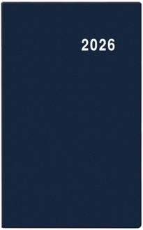 Papírenské zboží - Týdenní diář - Gustav - PVC - modrá