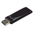 Papírenské zboží - Verbatim USB flash disk, USB 2.0, 16GB, Slider, Store N Go, schwarz, 98696, USB A, mit herausziehbarem Konnektro