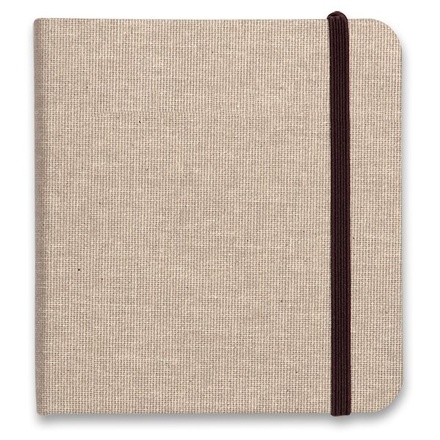 Papírenské zboží - Album Clairefontaine Goldline Natural 15 x 15 cm, 32 listů, 180 g