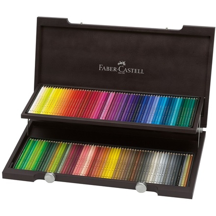 Papírenské zboží - Pastelka Polychromos dřev.kazeta 120ks Faber Castell 110013