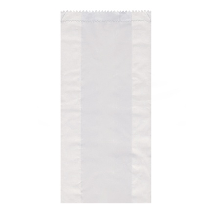 Papírenské zboží - Svačinové papírové sáčky bílé 3 kg (15+7 x 42 cm) [1000 ks]